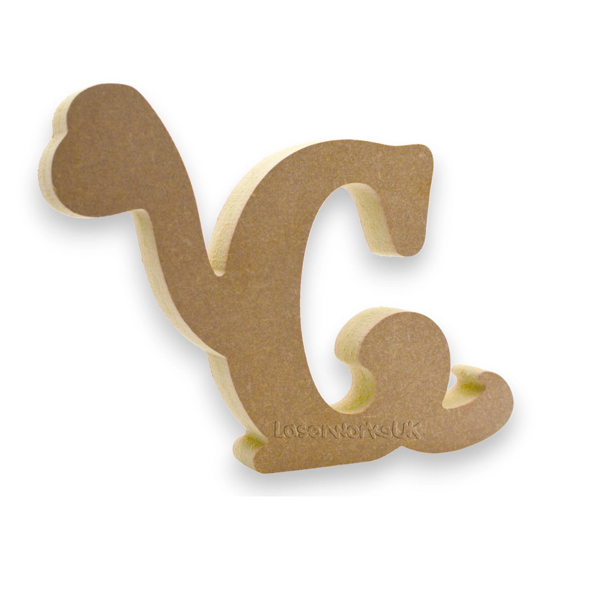 Dinosaur Freestanding Letters and Numbers in 18mm MDF - LaserworksUK