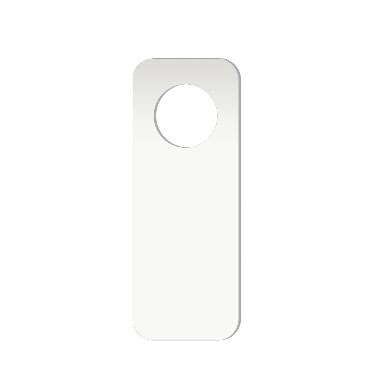 Acrylic Door Hanger Blanks - Style 2 - Laserworksuk
