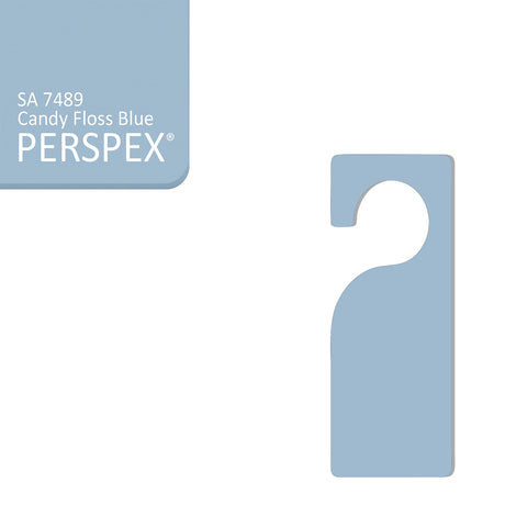 Acrylic Door Hanger Blanks - Style 3 - Laserworksuk