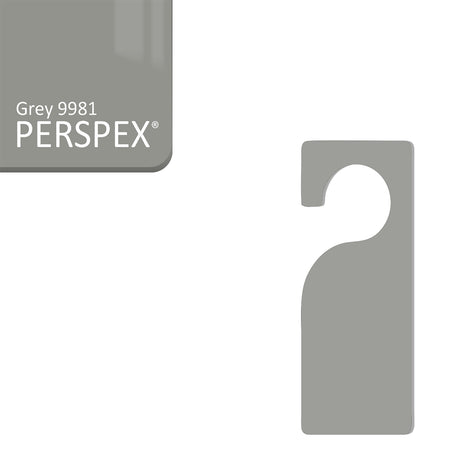 Acrylic Door Hanger Blanks - Style 3 - Laserworksuk