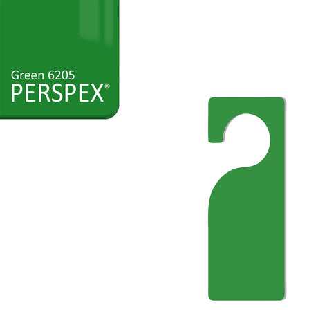 Acrylic Door Hanger Blanks - Style 3 - Laserworksuk