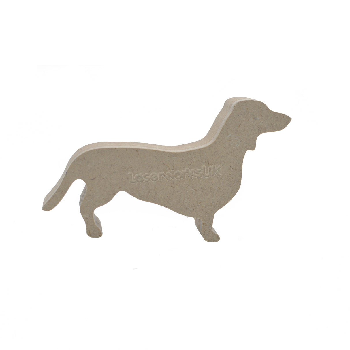 Freestanding Dachshund Dog Shapes - Laserworksuk