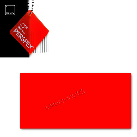 Acrylic Rectangle blanks (12cm x 7cm Pack of 5) - Laserworksuk
