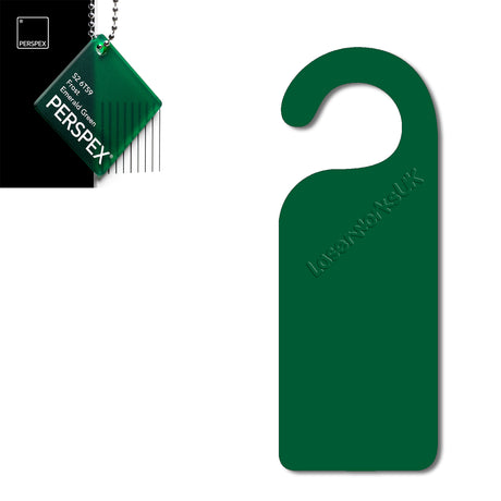 Acrylic Door Hanger Blanks - Style 1 - Laserworksuk