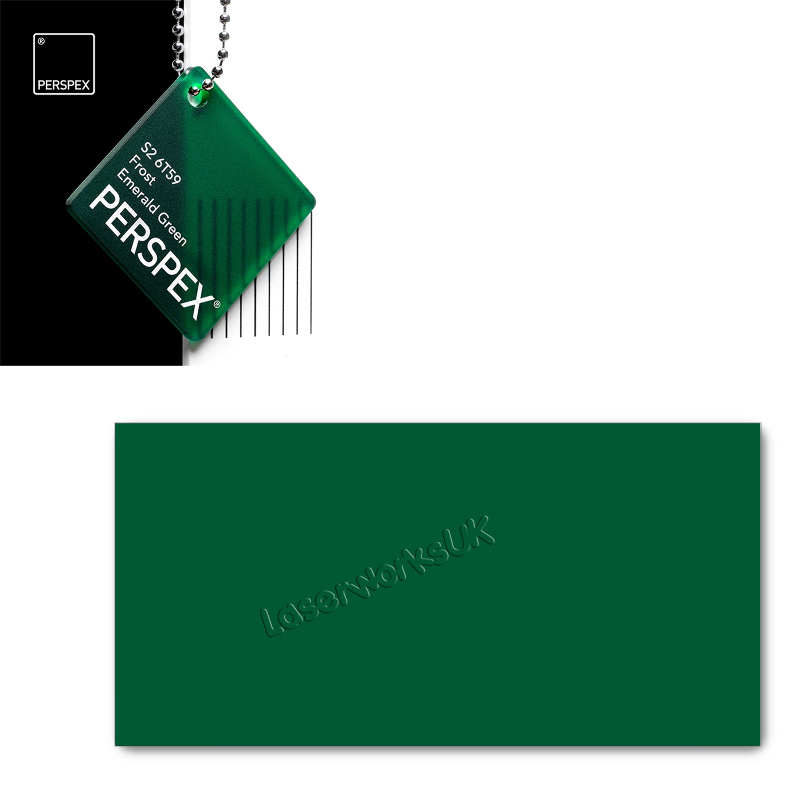 Acrylic Rectangle blanks (12cm x 7cm Pack of 5) - Laserworksuk