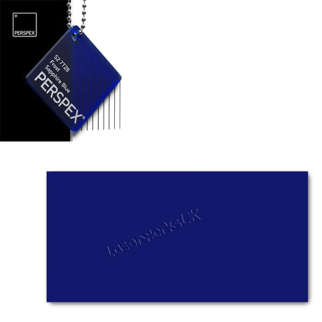 Acrylic Rectangle blanks (12cm x 7cm Pack of 5) - Laserworksuk