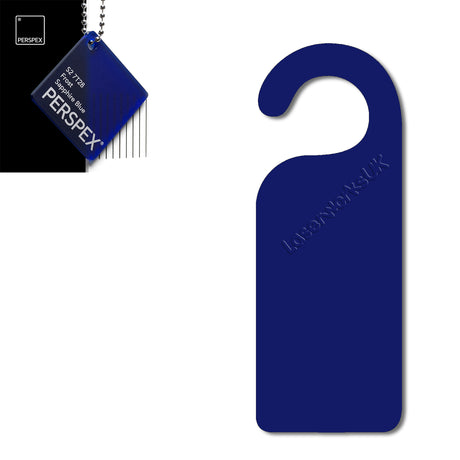 Acrylic Door Hanger Blanks - Style 1 - Laserworksuk