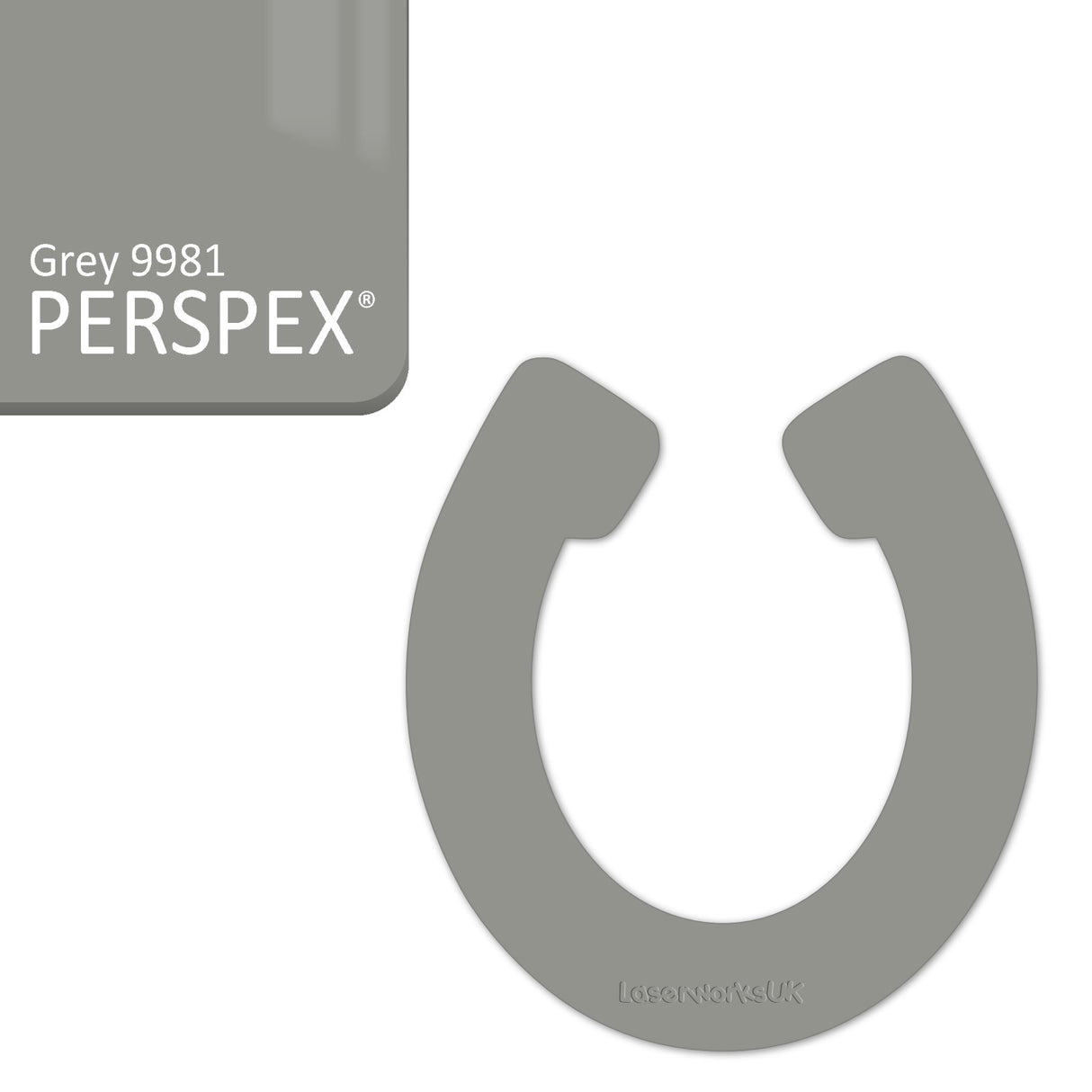 Acrylic Horseshoes Wedding Table Scatter (Pack of 50) - Laserworksuk