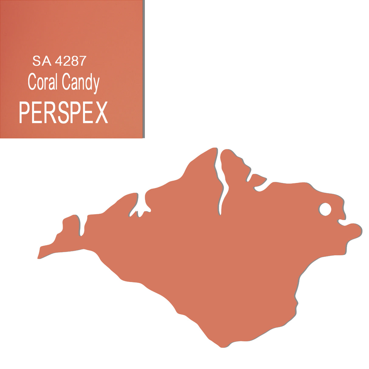 Isle of Wight Keyring - Acrylic Keychain - Laserworksuk