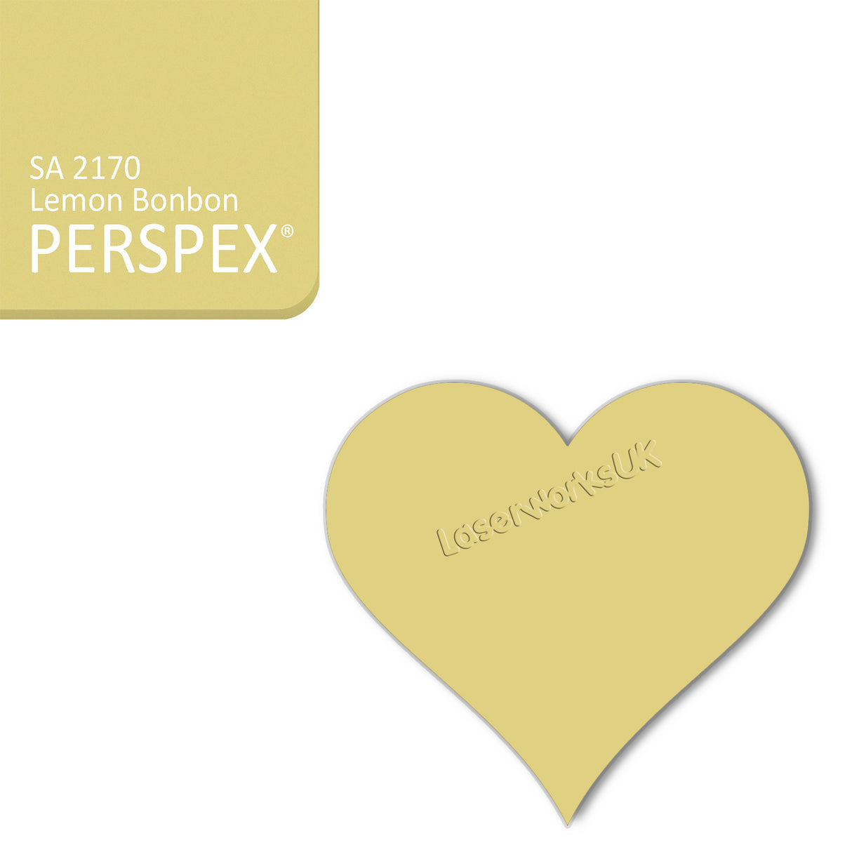 Acrylic Hearts Wedding Table Scatter (Pack of 50) - Laserworksuk