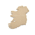 Wooden Ireland Maps - Irish Map Outline Shapes - LaserworksUK
