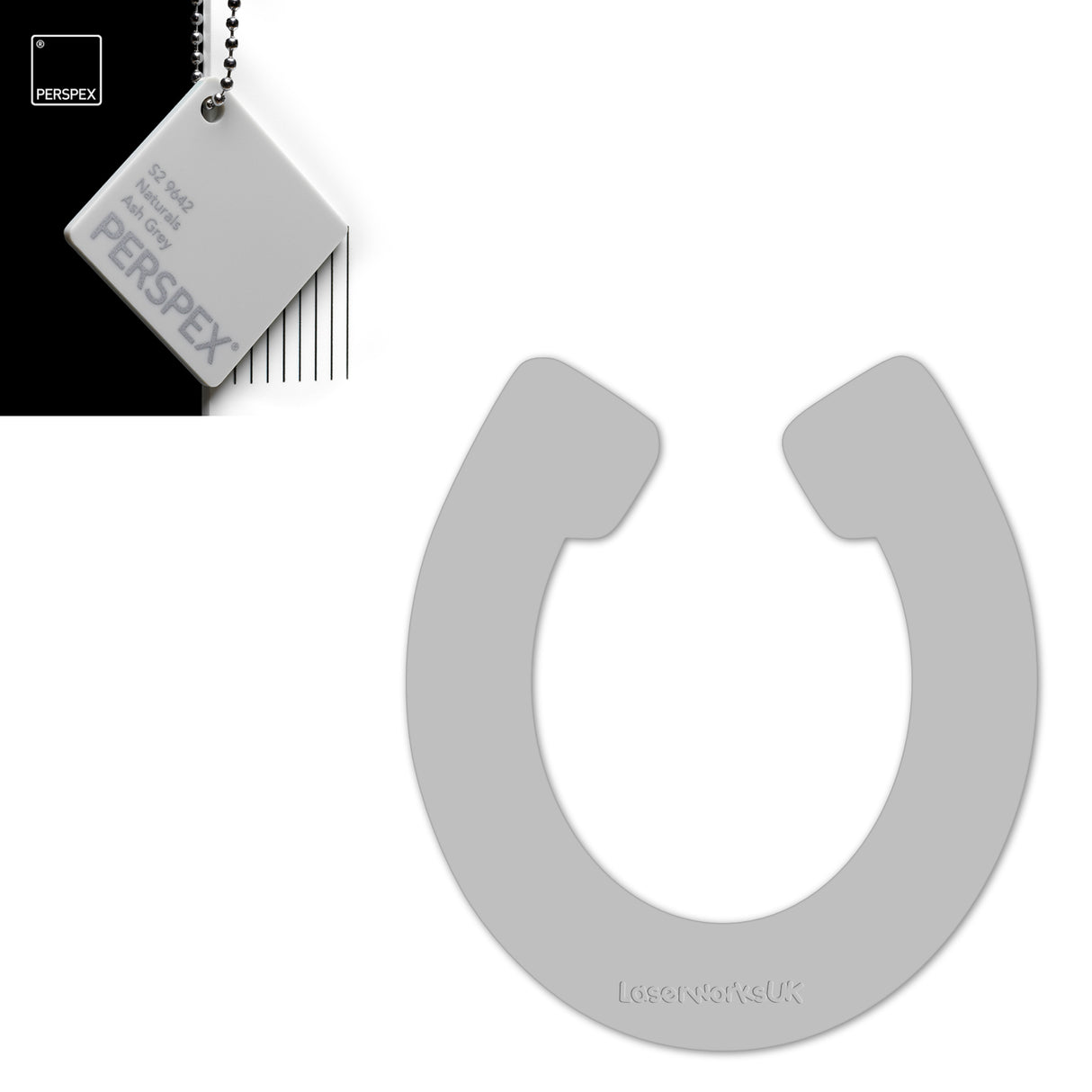 Acrylic Horseshoes Wedding Table Scatter (Pack of 50) - Laserworksuk