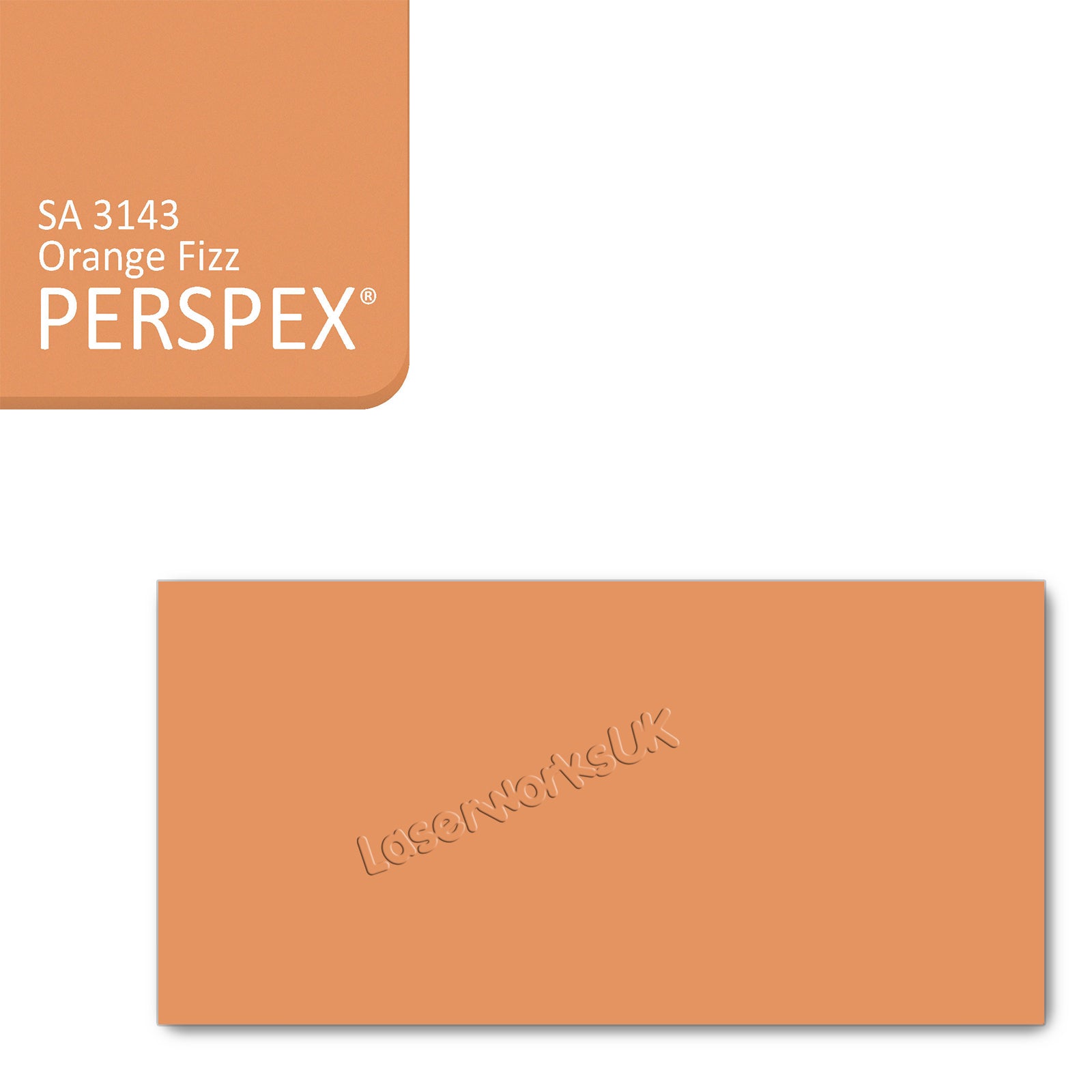 Acrylic Rectangle blanks (12cm x 7cm Pack of 5) - Laserworksuk
