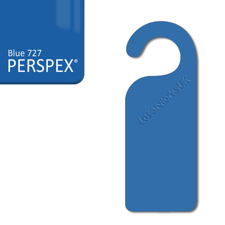 Acrylic Door Hanger Blanks - Style 1 - Laserworksuk