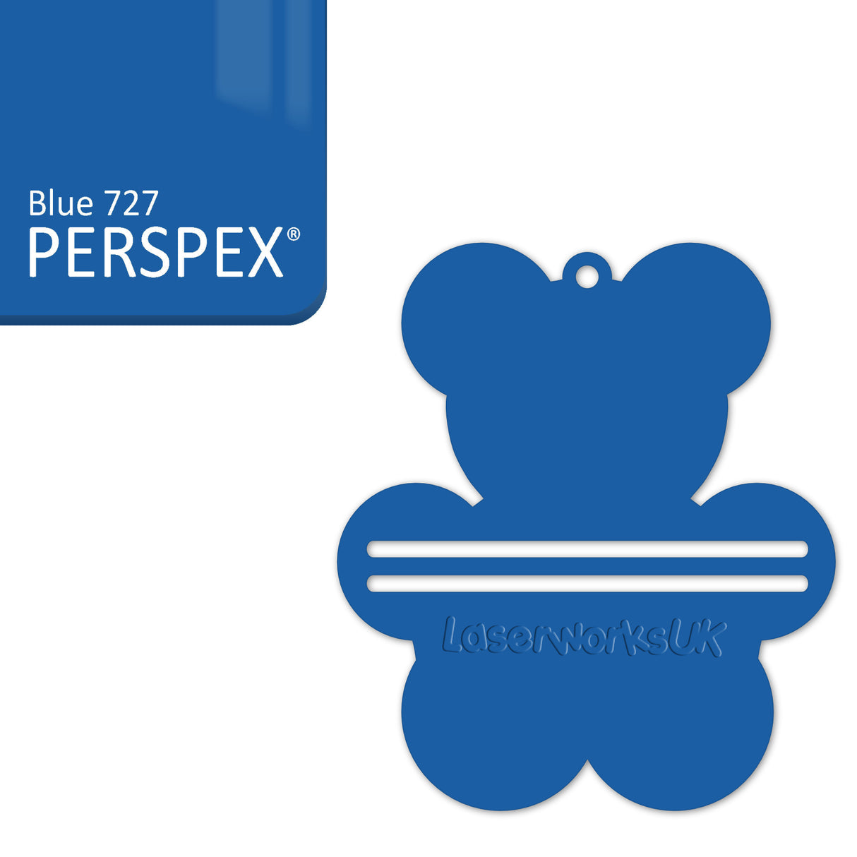 Acrylic Teddy Bear Money Holder Blanks (Pack of 3) - Laserworksuk