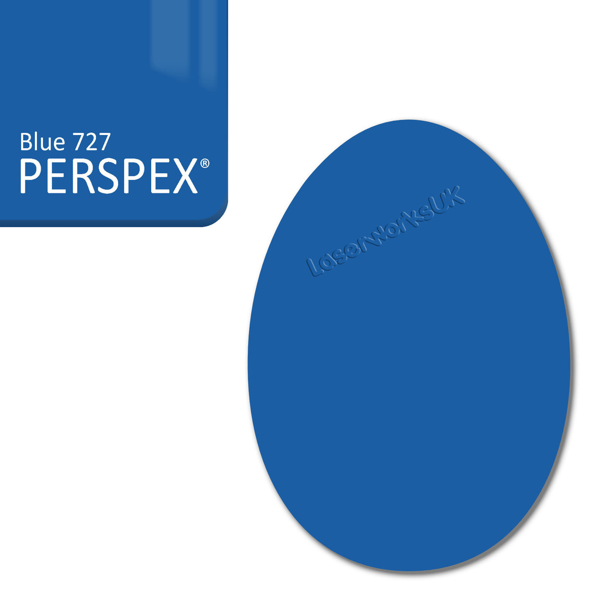 Acrylic Easter Egg Blanks (8cm Pack of 6) - Laserworksuk