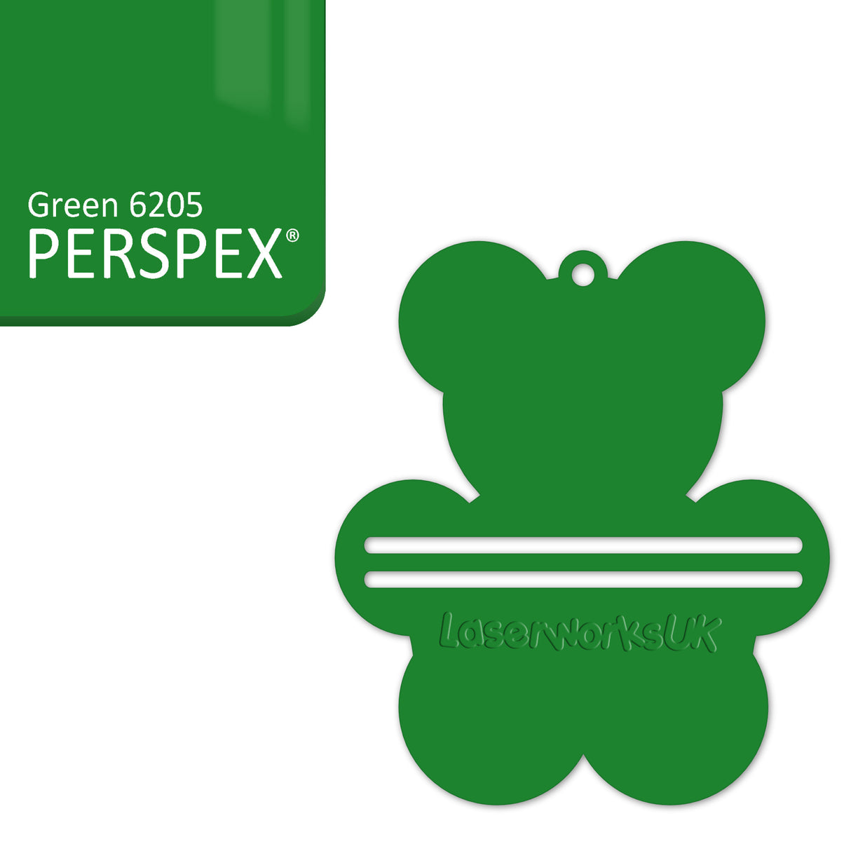 Acrylic Teddy Bear Money Holder Blanks (Pack of 3) - Laserworksuk