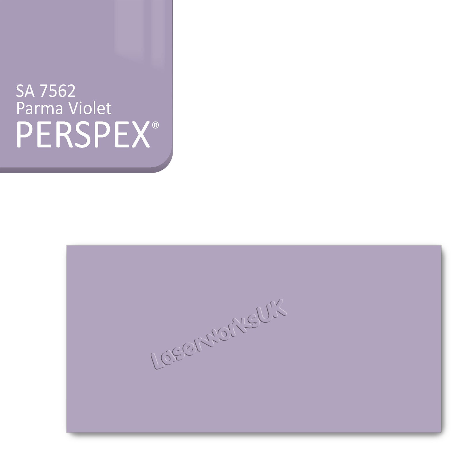 Acrylic Rectangle blanks (12cm x 7cm Pack of 5) - Laserworksuk