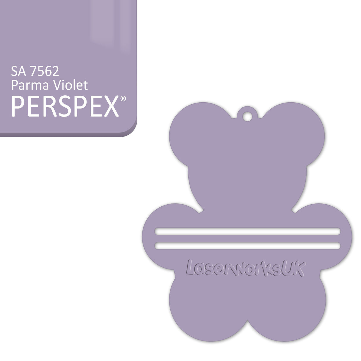 Acrylic Teddy Bear Money Holder Blanks (Pack of 3) - Laserworksuk