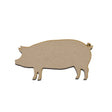 Wooden Pig - MDF Craft Shapes - LaserworksUK