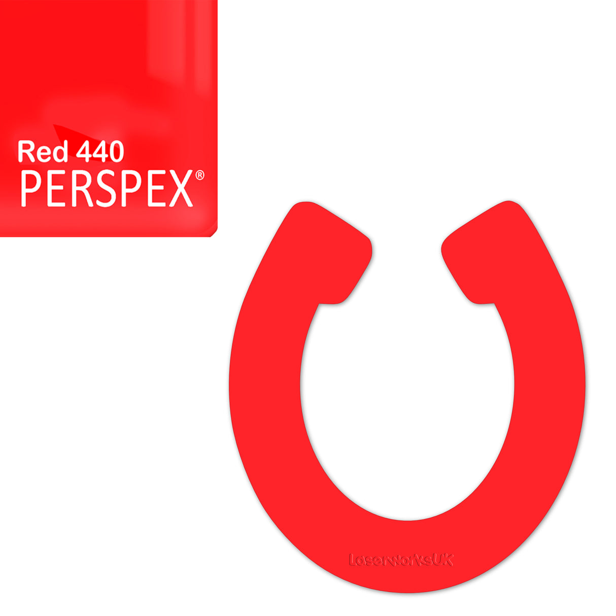 Acrylic Horseshoes Wedding Table Scatter (Pack of 50) - Laserworksuk