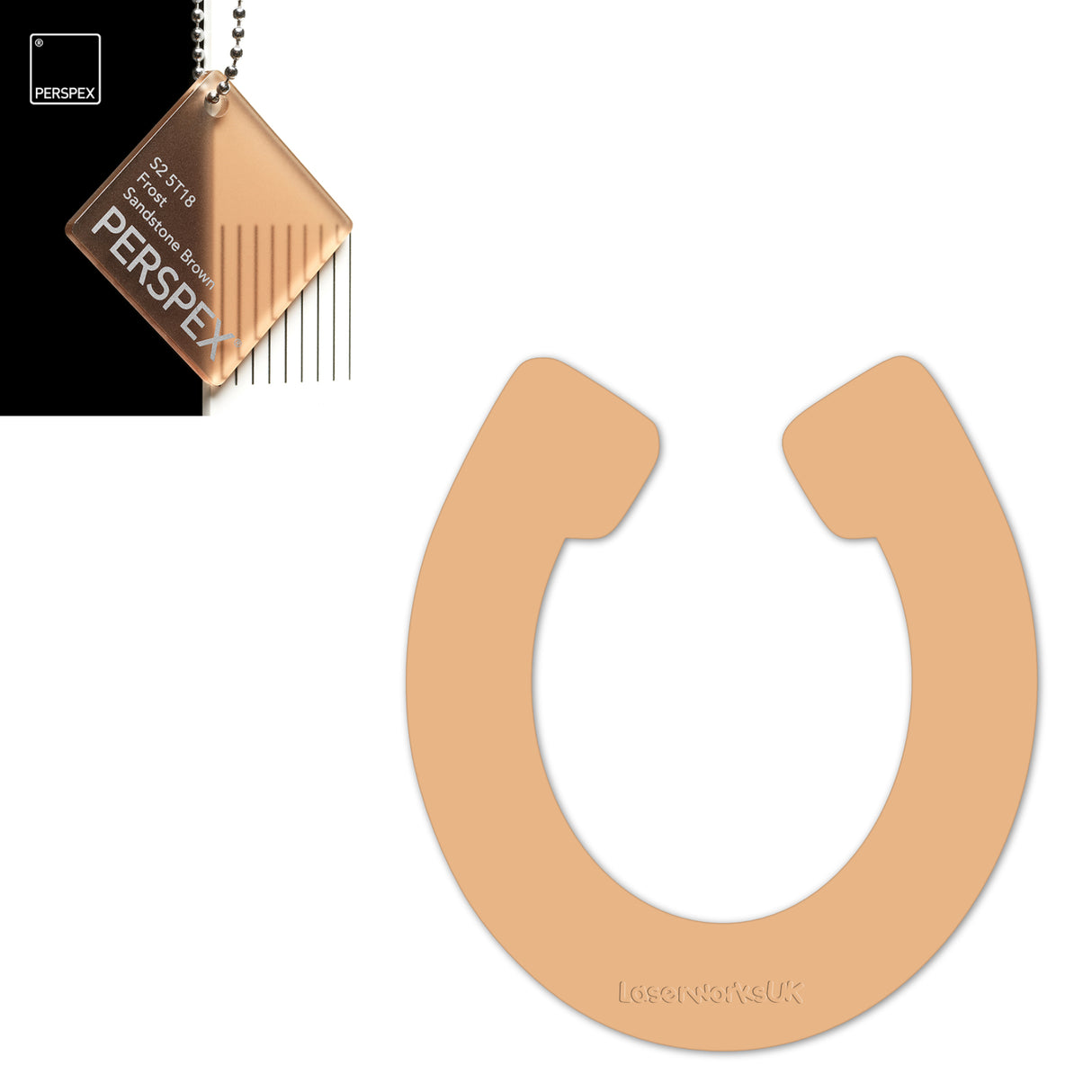 Acrylic Horseshoes Wedding Table Scatter (Pack of 50) - Laserworksuk