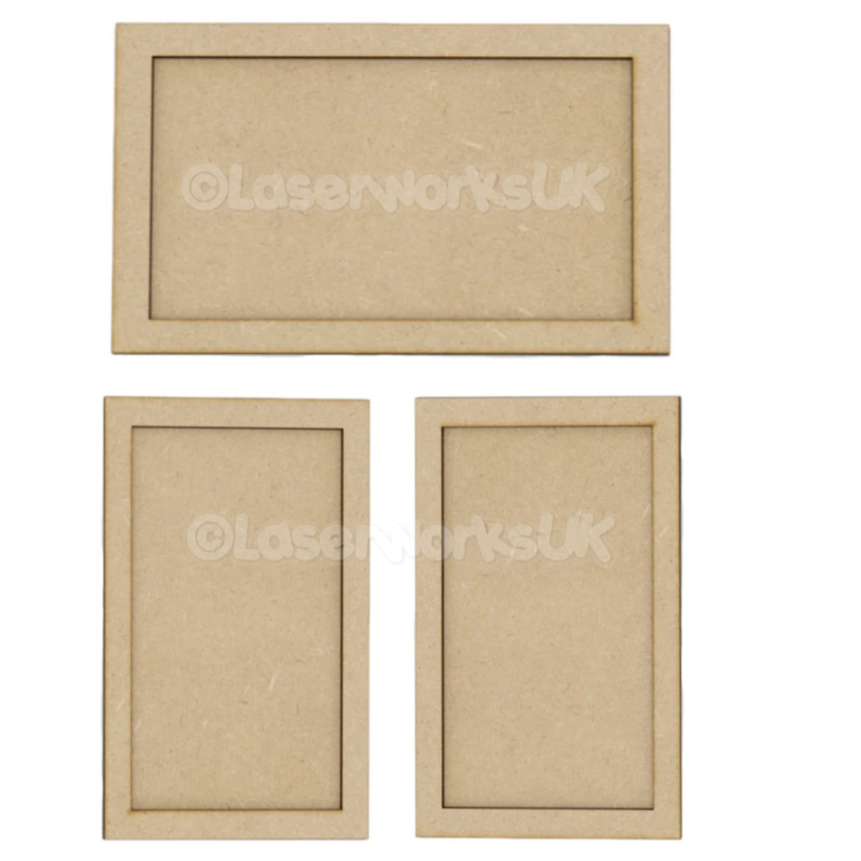 5x3 Square Close Quarters Movement Tray - 25mm - Laserworksuk