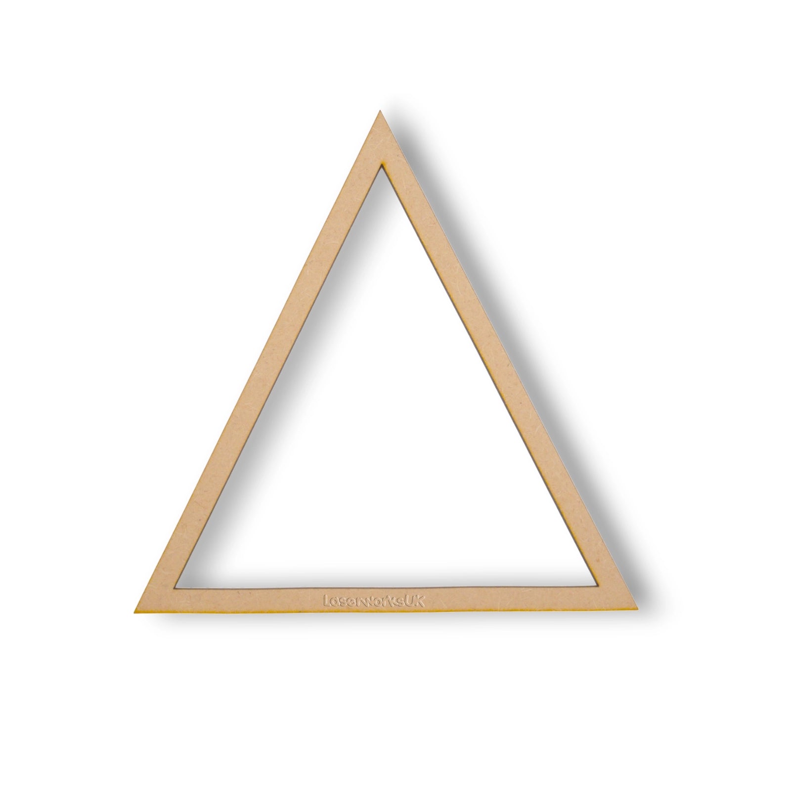 Triangle Outline Shapes | Hanging Mobile Macramé - LaserworksUK