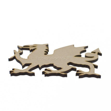 Laser Cut Welsh Dragon - Made in Wales - LaserworksUK