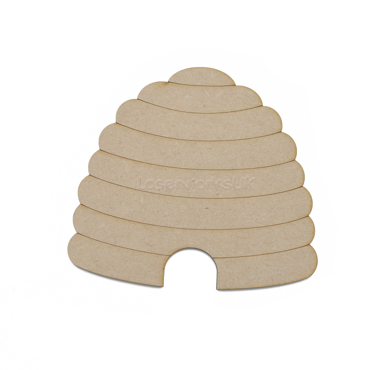 Wooden Beehive Craft Shapes - Laserworksuk - LaserworksUK