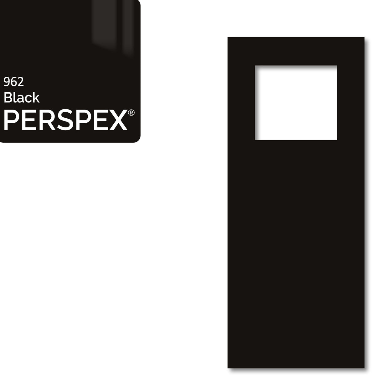 Acrylic Door Hanger Blanks - Style 6 - Laserworksuk