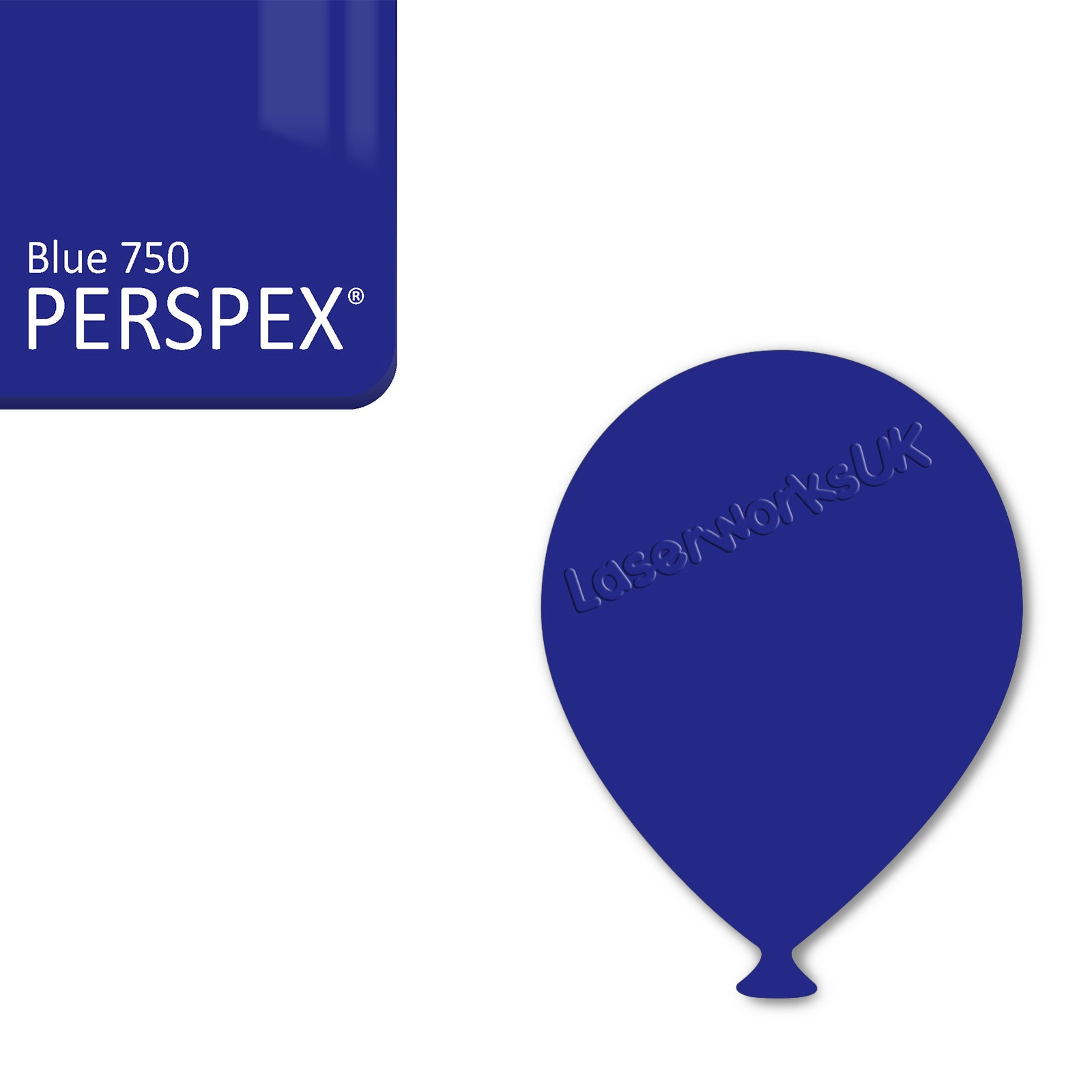 Acrylic Balloons - Party Balloon Blanks (12cm Pack of 5) - Laserworksuk