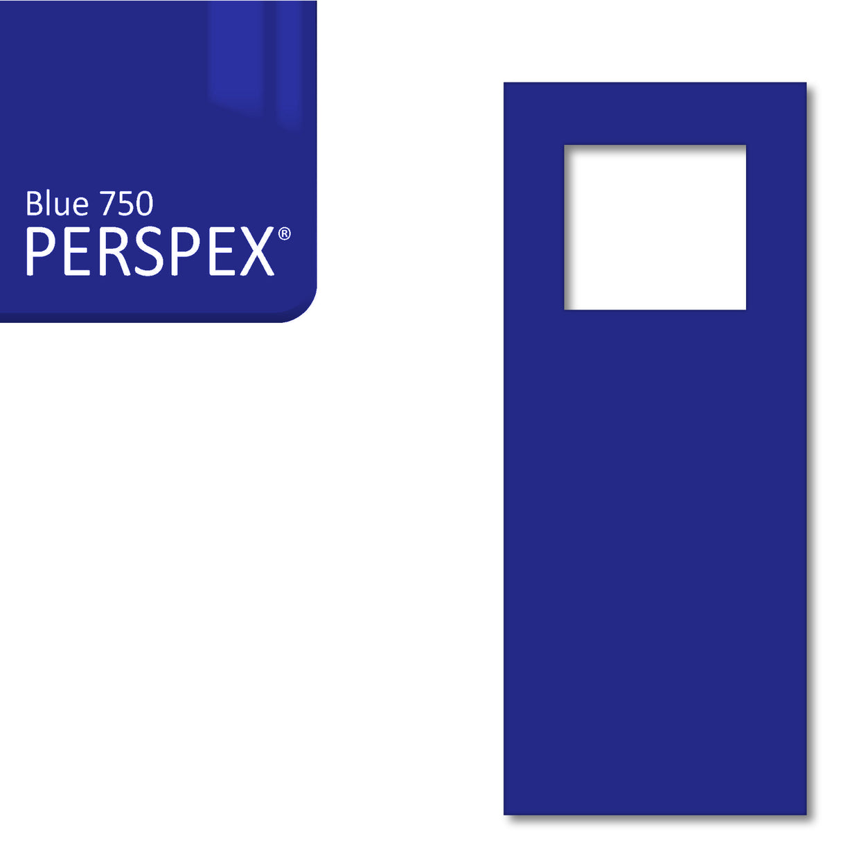 Acrylic Door Hanger Blanks - Style 6 - Laserworksuk