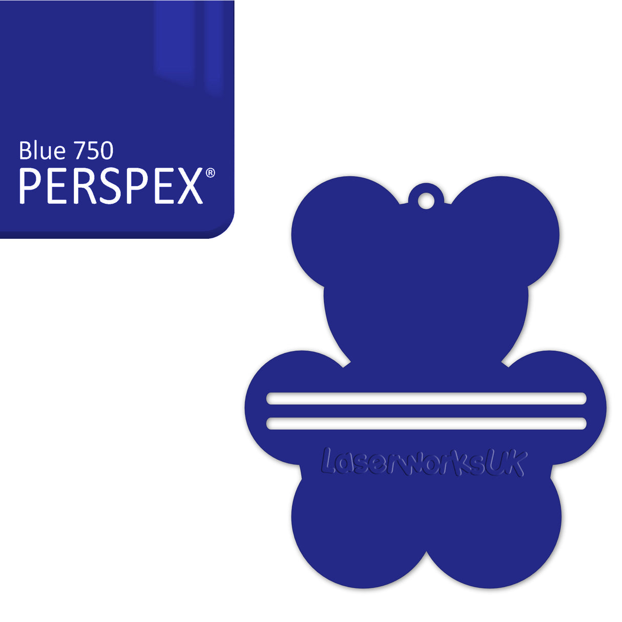 Acrylic Teddy Bear Money Holder Blanks (Pack of 3) - Laserworksuk