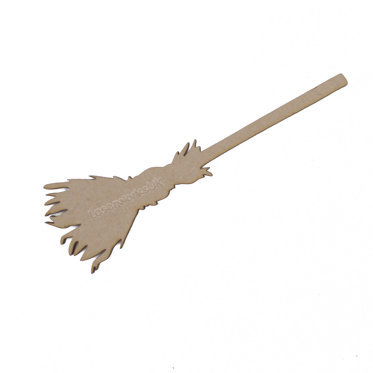 Witches Broomstick - Spooky Halloween Flying Broom - LaserworksUK