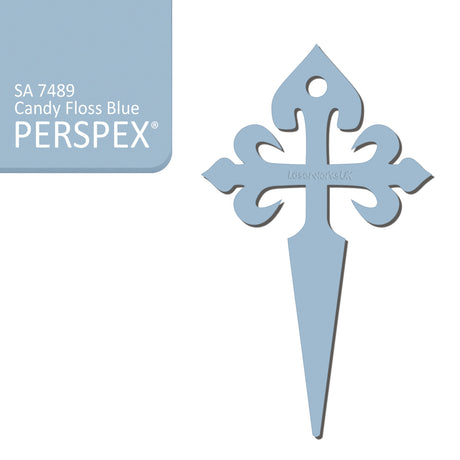 Camino de Santiago - St James Cross Keyring - Laserworksuk