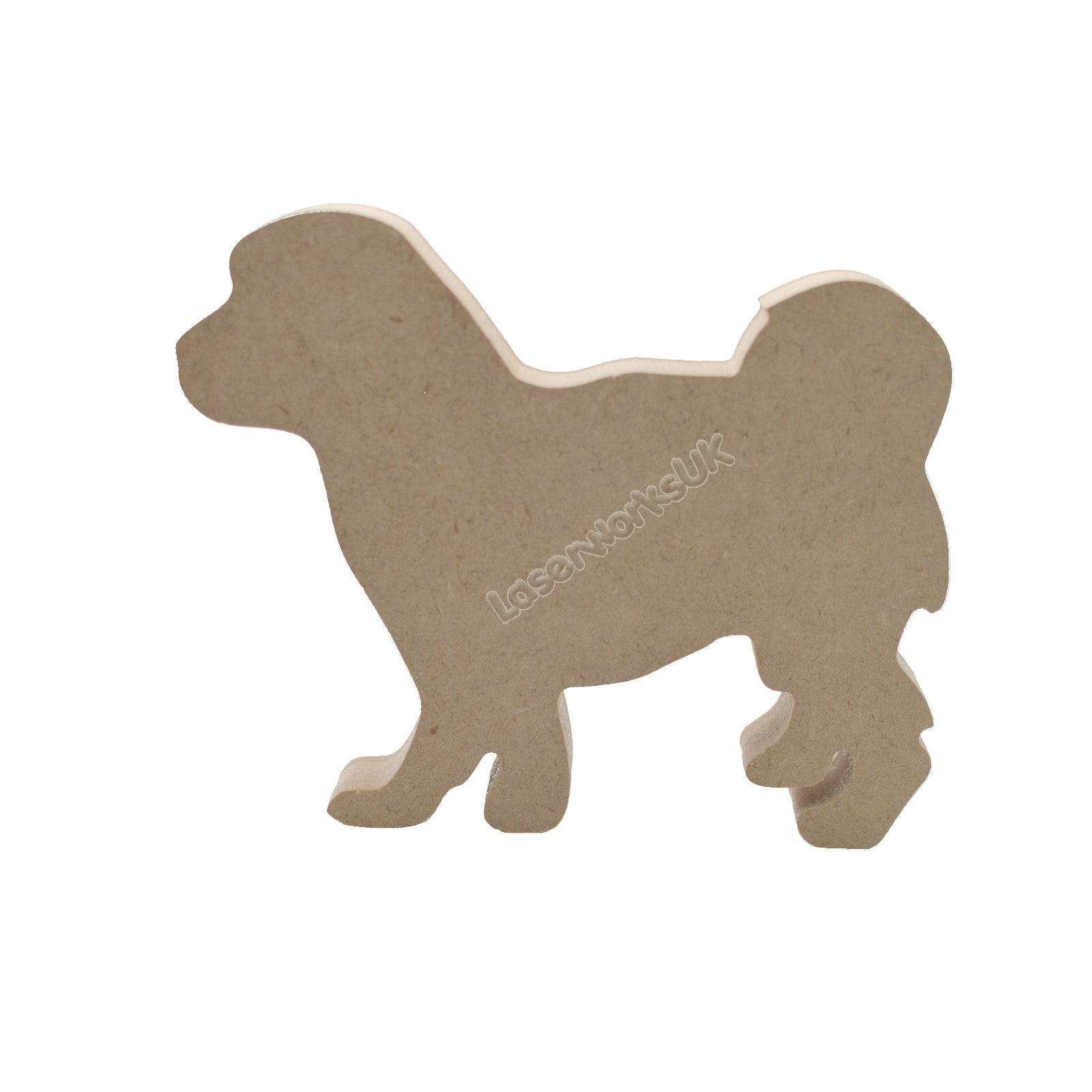 Freestanding Cavachon Dog Shapes - Laserworksuk
