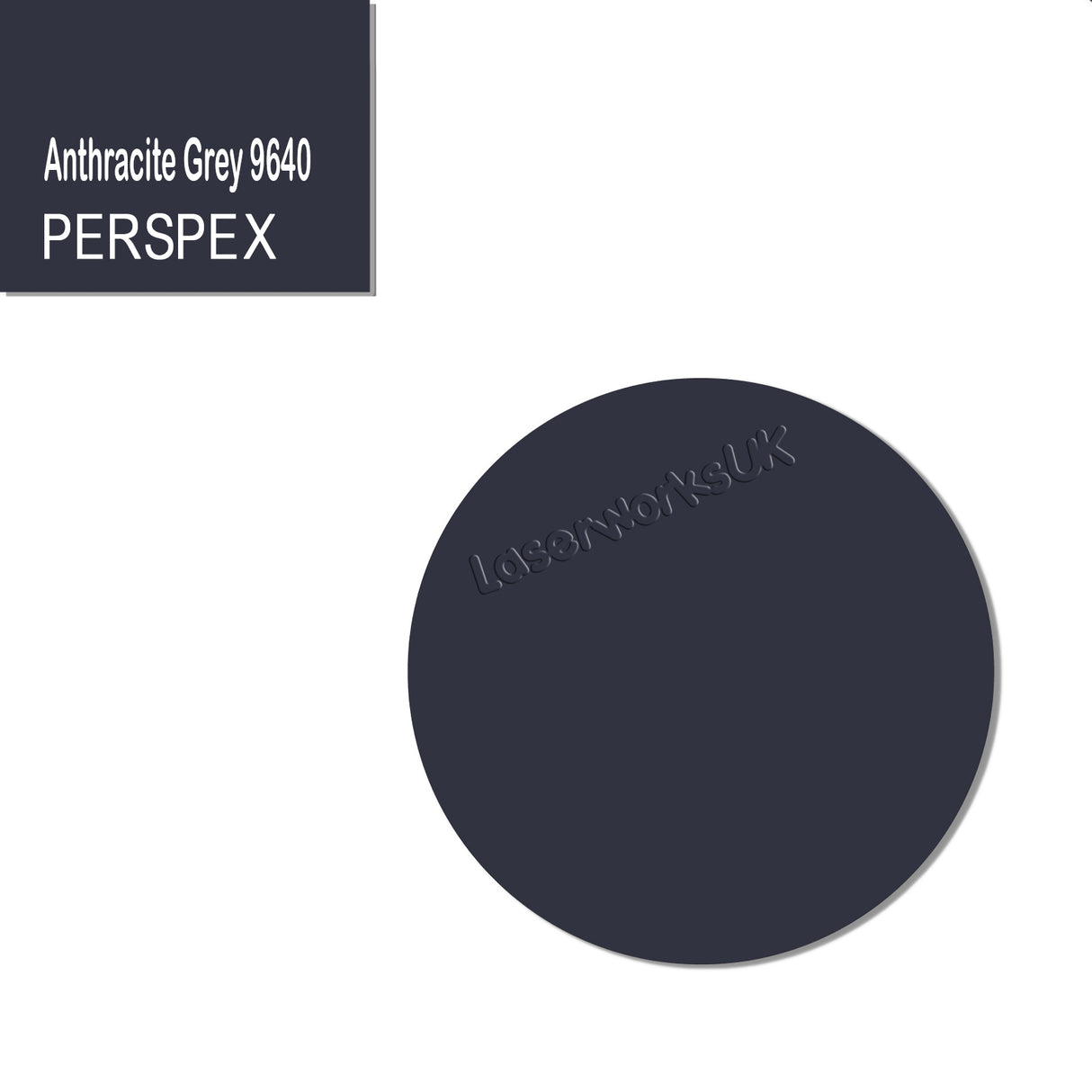 Acrylic Circles - Blanks Disc - 9cm Pack of 5 - Laserworksuk