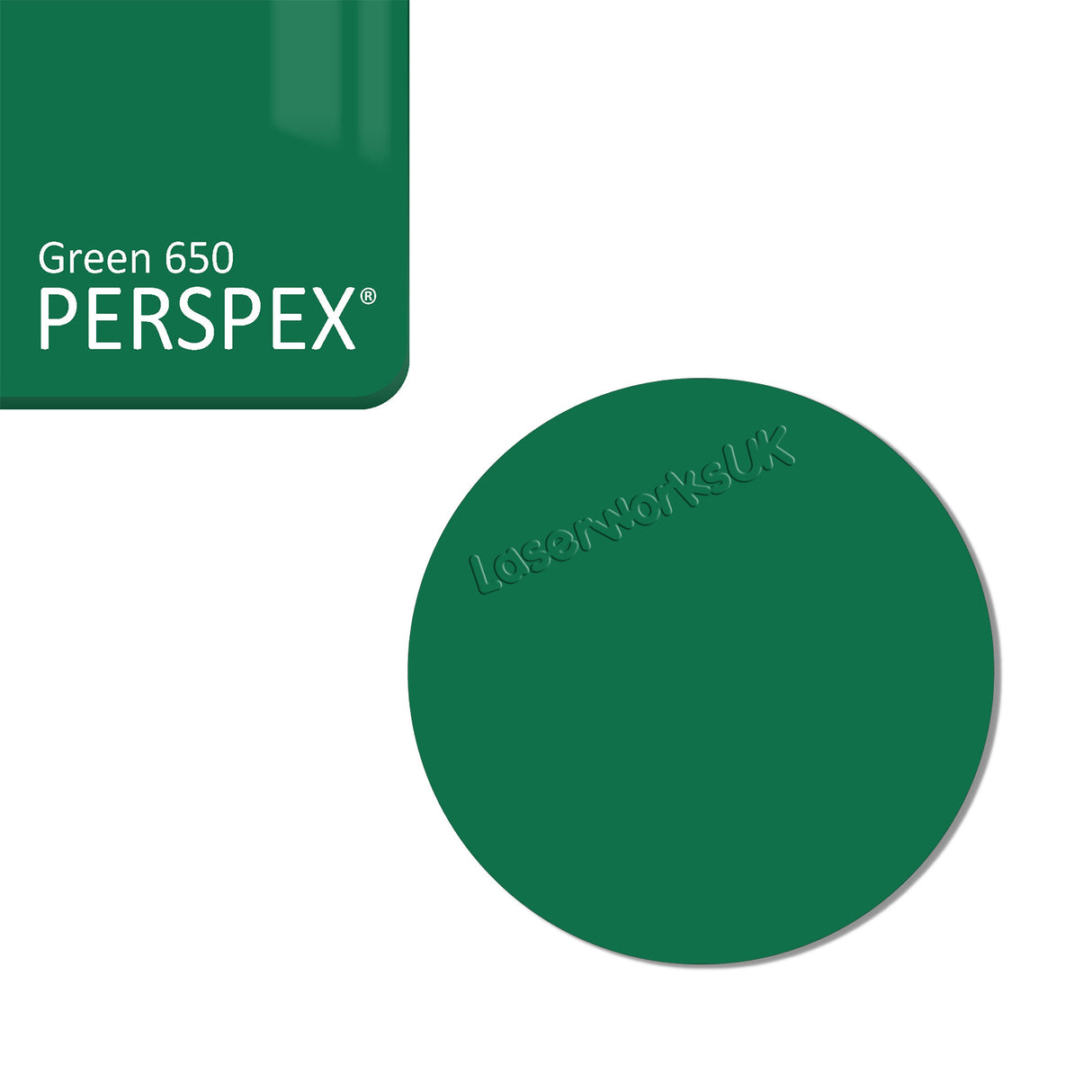 Acrylic Circles - Blanks Disc - (7cm Pack of 6) - Laserworksuk