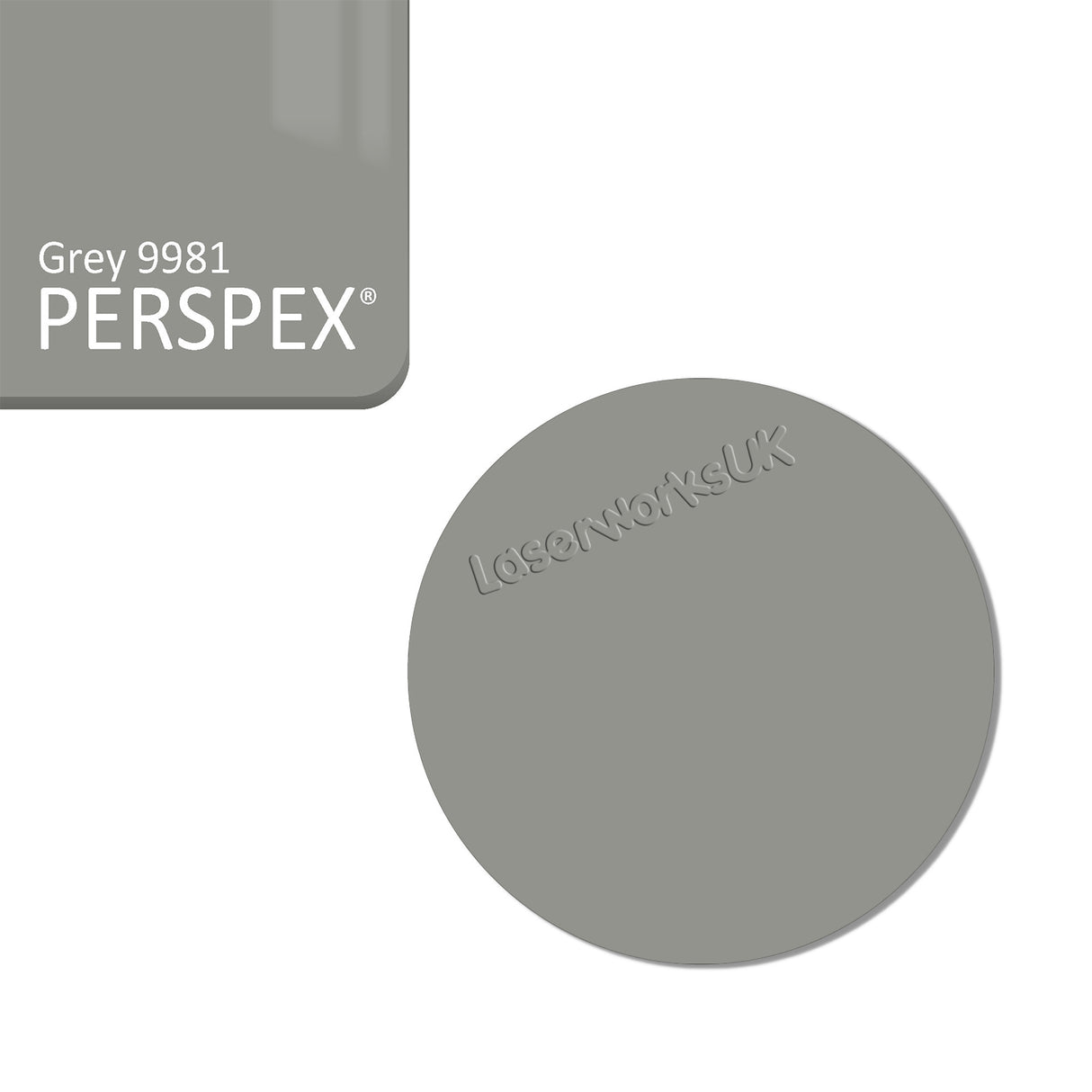 Acrylic Circles - Blanks Disc - 9cm Pack of 5 - Laserworksuk