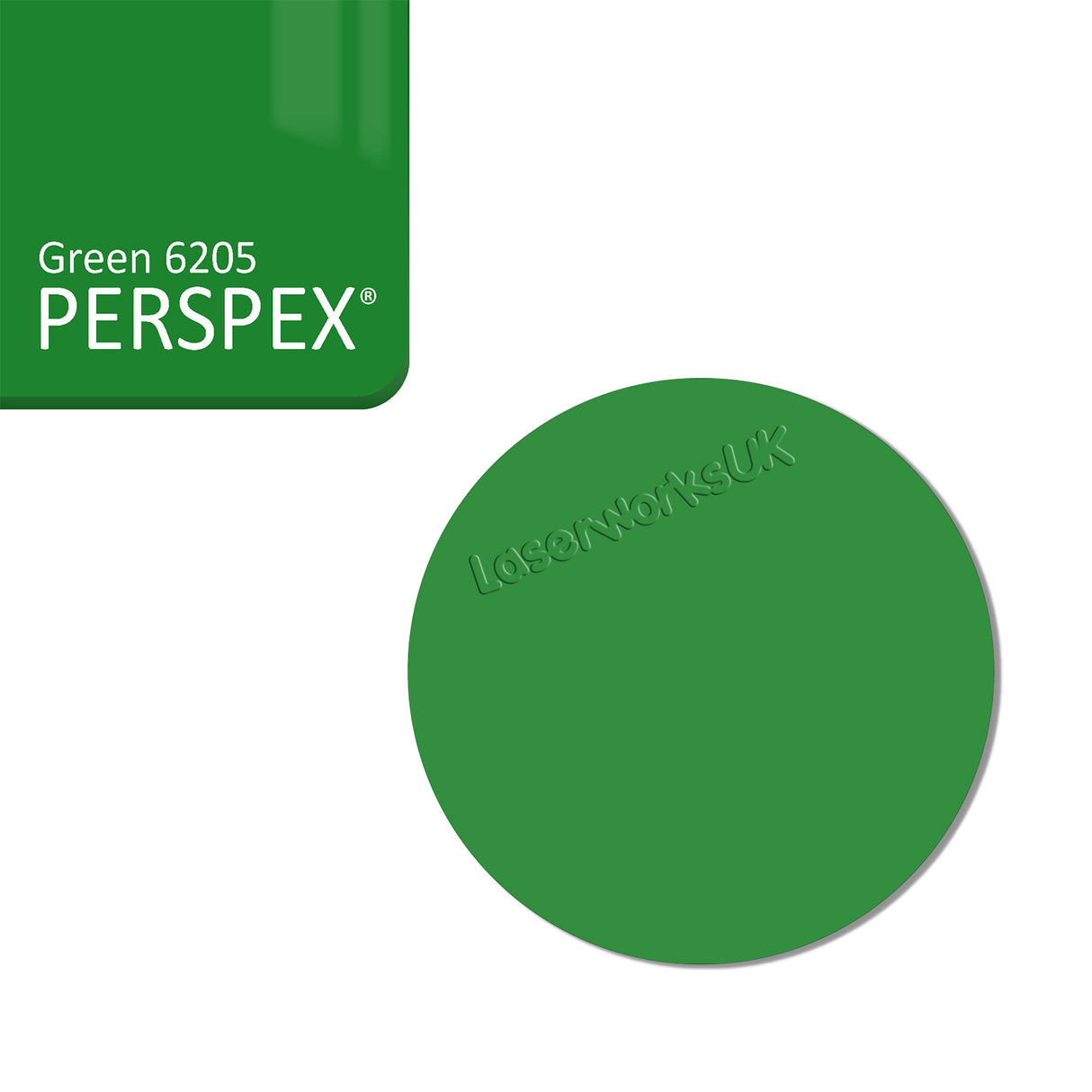 Acrylic Circles - Blanks Disc - 9cm Pack of 5 - Laserworksuk