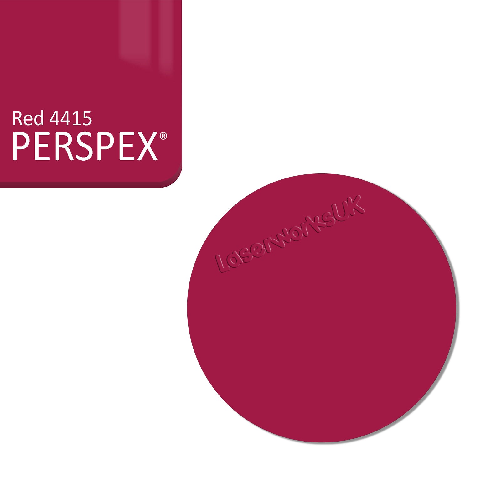 Acrylic Circles - Blanks Disc - (7cm Pack of 6) - Laserworksuk