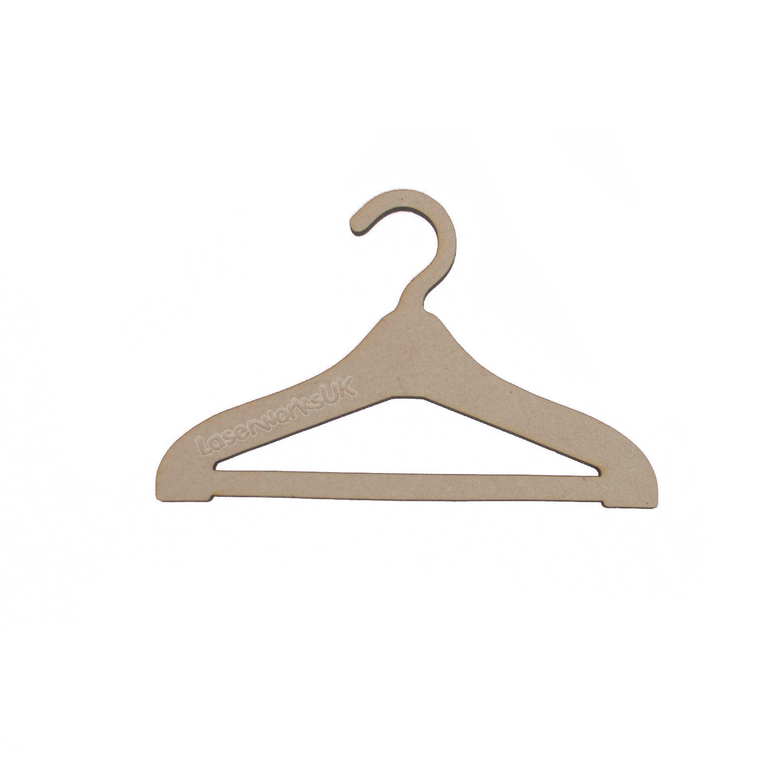 Craft Coat Hangers - Dolls House - Craft Shapes - LaserworksUK