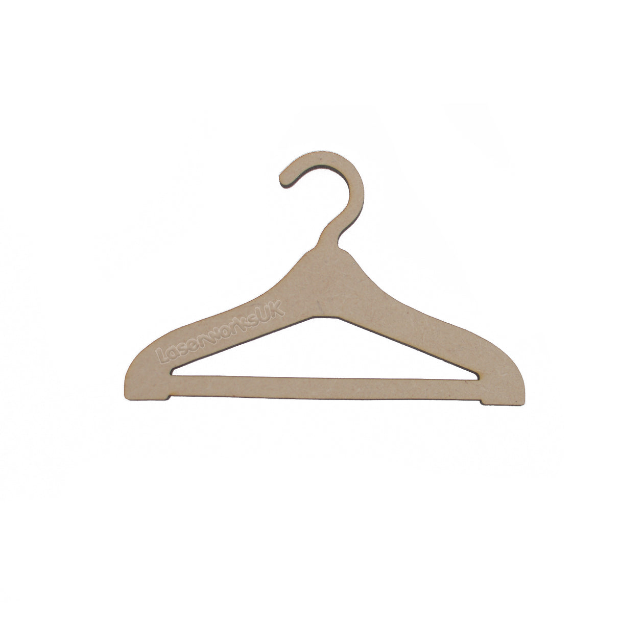 Craft Coat Hangers - Dolls House - Craft Shapes - LaserworksUK