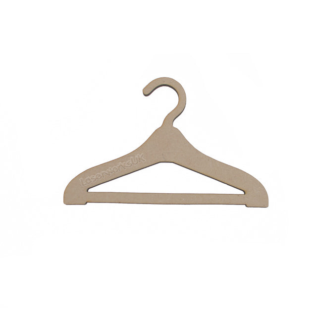 Craft Coat Hangers - Dolls House - Craft Shapes - LaserworksUK