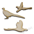 Pheasant MDF Craft Shapes | Wooden Game Bird Embellishment - contact-3967