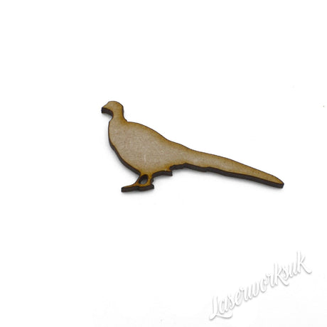 Pheasant MDF Craft Shapes | Wooden Game Bird Embellishment - contact-3967