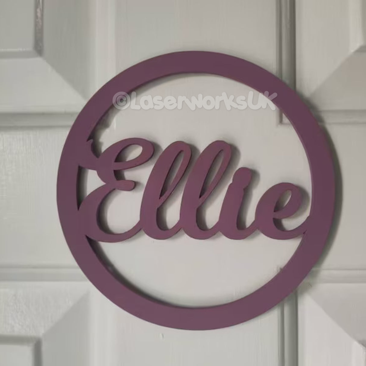 Personalised Names - Dream Catcher Rings, Mobile Hoop Shapes - LaserworksUK