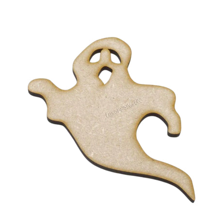 5x Halloween Spooky Ghosts, Laser Cut MDF Shapes - LaserworksUK