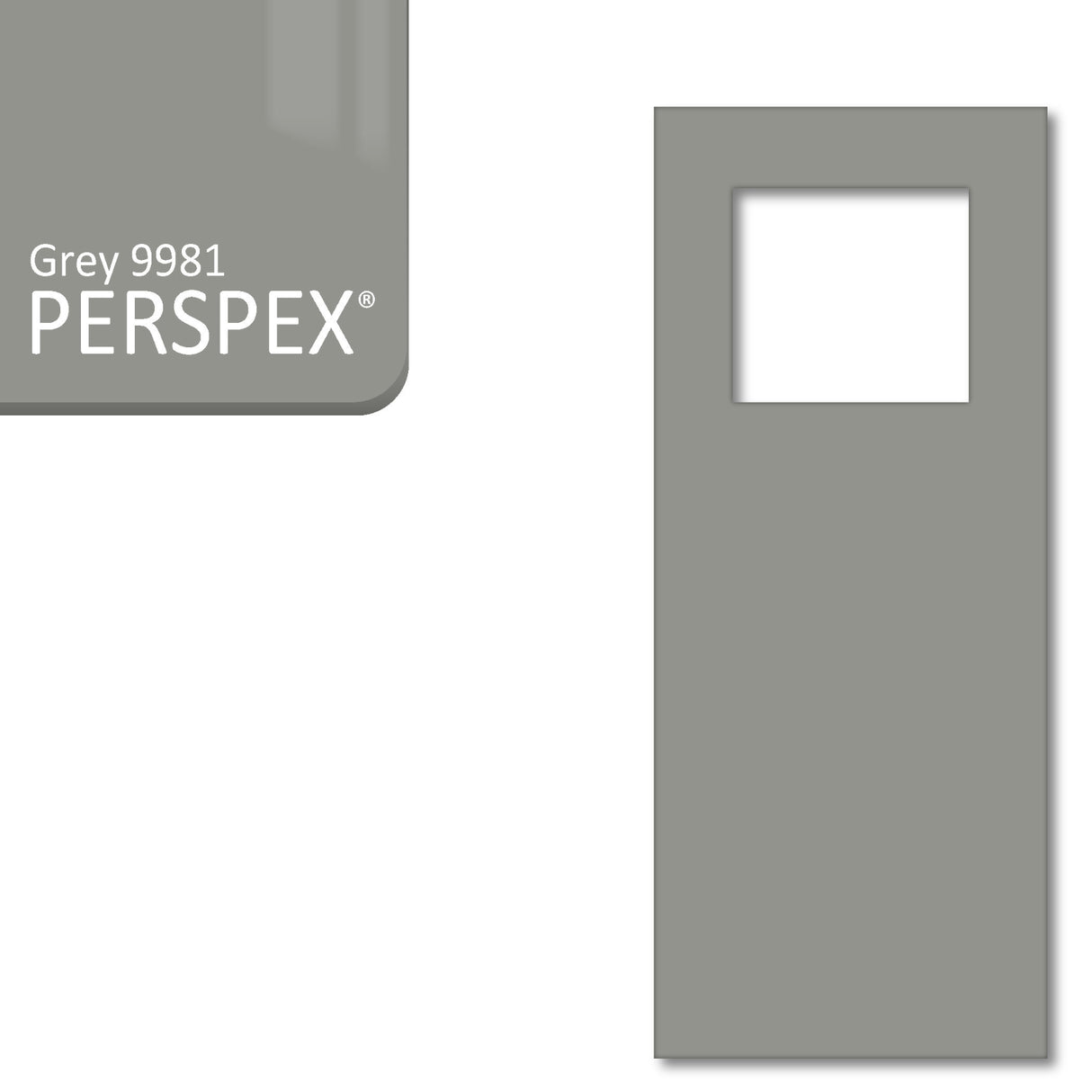 Acrylic Door Hanger Blanks - Style 6 - Laserworksuk